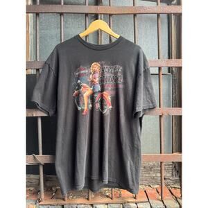 2017 Harley Davidson Pin Up London Canada Tee Size XL